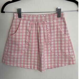 Lullaby‎ Set Pink Gingham Skirt size 10